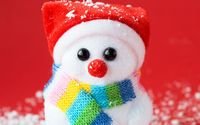 pic for Cute Christmas Snowman 